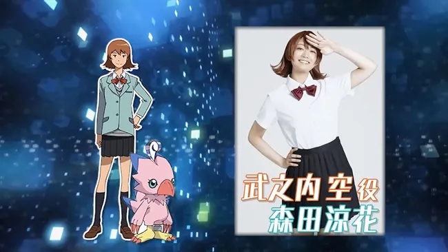 舞台剧《数码宝贝大冒险tri.~8月1日的冒险~》8位被选召的孩子们定装照全出炉囉!原来数码兽们真的跑到三次元了w