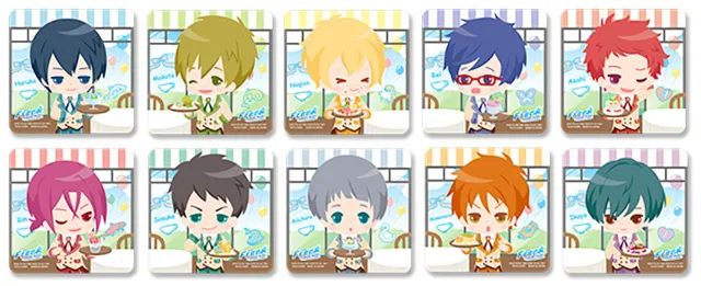剧场版《Free! 男子游泳部 -Timeless Medley-》期间限定Cafe于8月10日正式开跑☀可爱桌巾任你选!