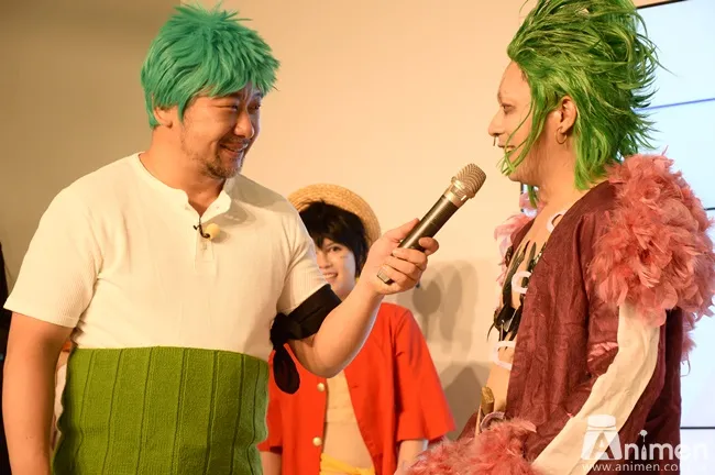 【漫博2017】日本最大Cosplay专门节目「coscosplayplay」移师到漫博录影,现场聚满航海王Coser与粉丝们同欢!