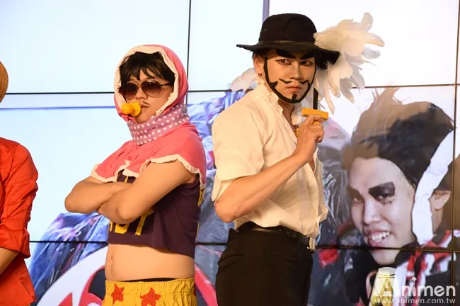 【漫博2017】日本最大Cosplay专门节目「coscosplayplay」移师到漫博录影,现场聚满航海王Coser与粉丝们同欢!