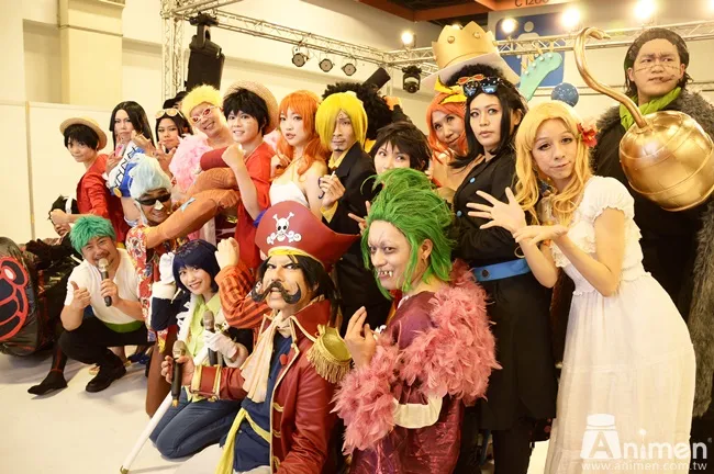 【漫博2017】日本最大Cosplay专门节目「coscosplayplay」移师到漫博录影,现场聚满航海王Coser与粉丝们同欢!