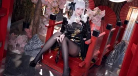 《nikke:胜利女神》白兔cosplay-绝对领域