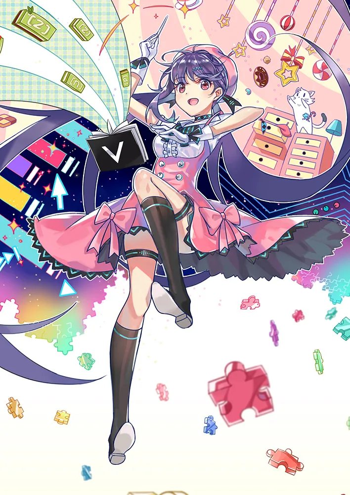 上海望乘携手日本GYNOID公司,於8月21日中日同步首发二次元虚拟歌姬『心华』VOCALOID(TM)4中日双语声库