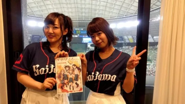 佳村遥 平野绫 井口裕香为职棒埼玉西武狮开球