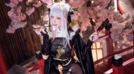 《nikke:胜利女神》白兔cosplay-绝对领域