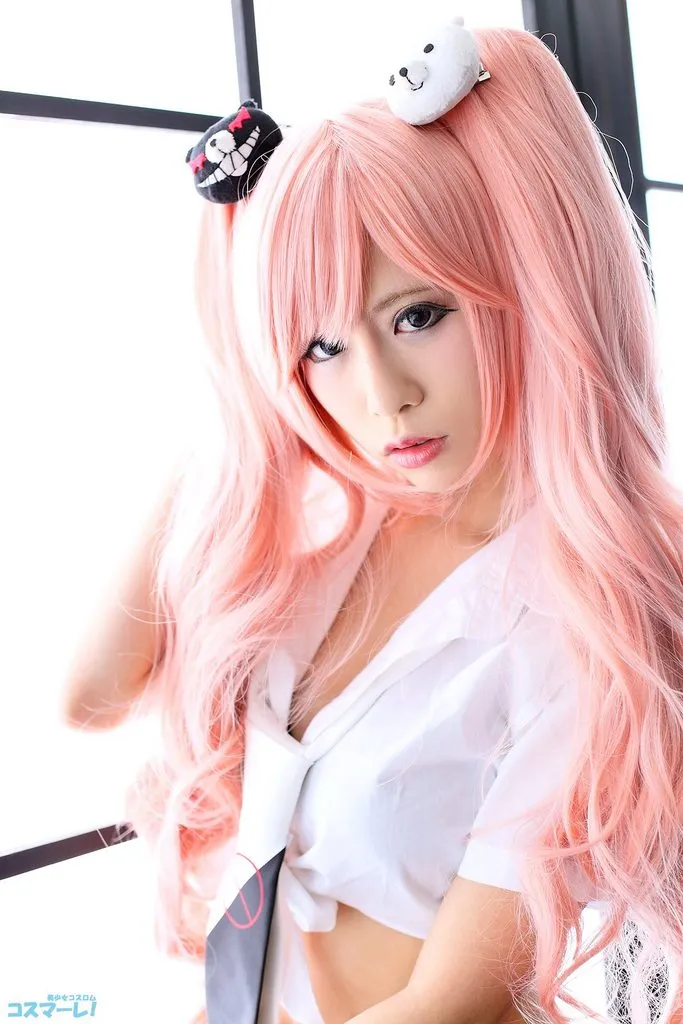 渔网吊带 裙下风光-『弹丸论破』江之岛盾子COSPLAY
