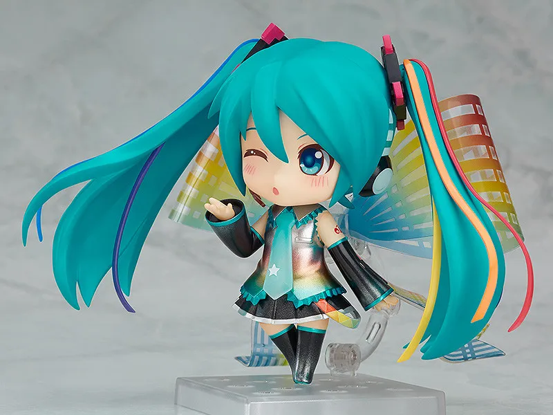 背系彩带 手动比心-初音未来十周年纪念粘土开定