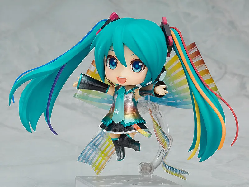 背系彩带 手动比心-初音未来十周年纪念粘土开定
