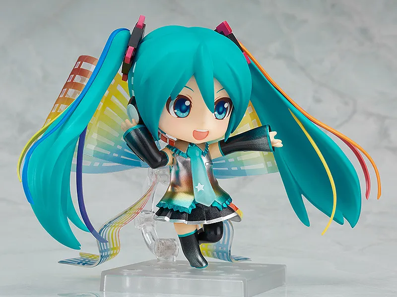背系彩带 手动比心-初音未来十周年纪念粘土开定