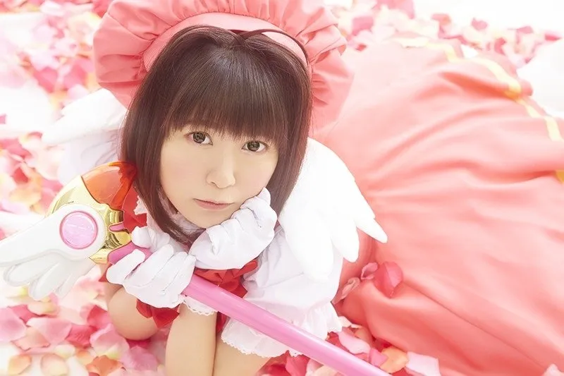Twitter Follower数过80万 竹达彩奈发福利未公开魔卡少女樱COS一张 Twitter Follower数过80万 竹达彩奈发福利未公开魔卡少女樱COS一张