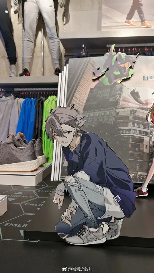 新世纪福音战士×NEW BALANCE 跑鞋9月9日国内发售