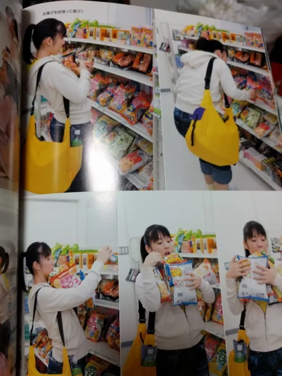 内田真礼旧照被挖 作画资料集中的POSE模特