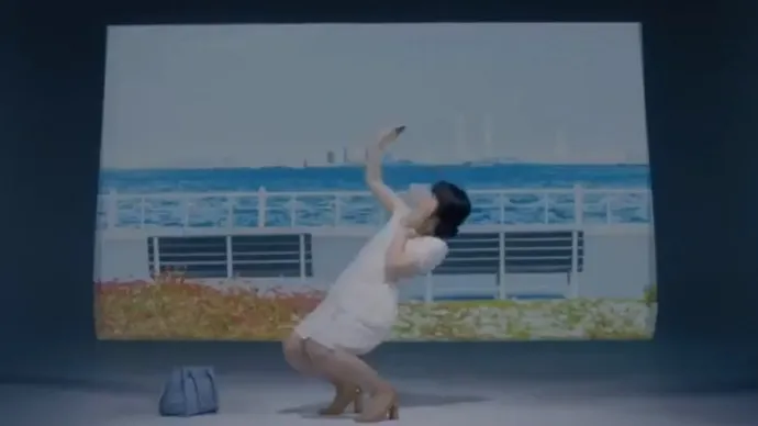 学生妹 OL 购物狂-内田真礼明治乳饮品Savas Milk场景广告