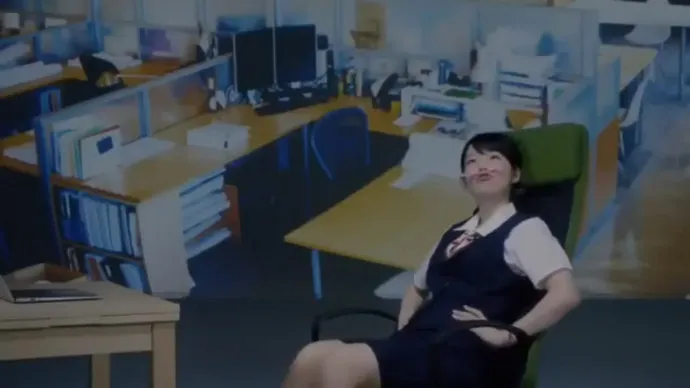 学生妹 OL 购物狂-内田真礼明治乳饮品Savas Milk场景广告