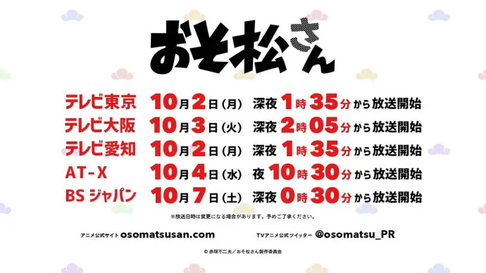 无业六处男的新物语-『阿松』第二季本预告公布
