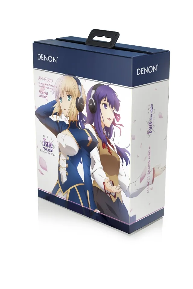 间桐樱 远坂凛 Saber提示音加持-DENON×「Fate / stay night [ Heaven’s Feel ] 」蓝牙耳机推出