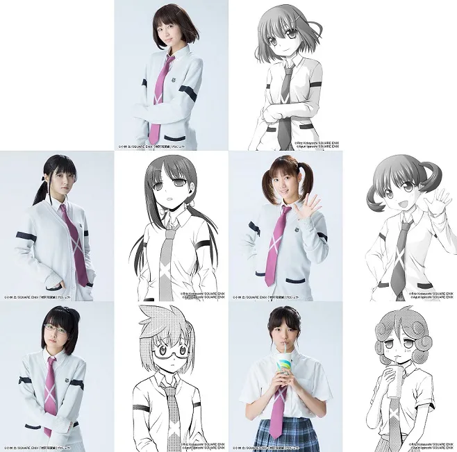 《天才麻将少女 阿知贺编 episode of side-A》确定今年12月推出4话真人改编日剧,2018年初还将进行剧场上映活动!