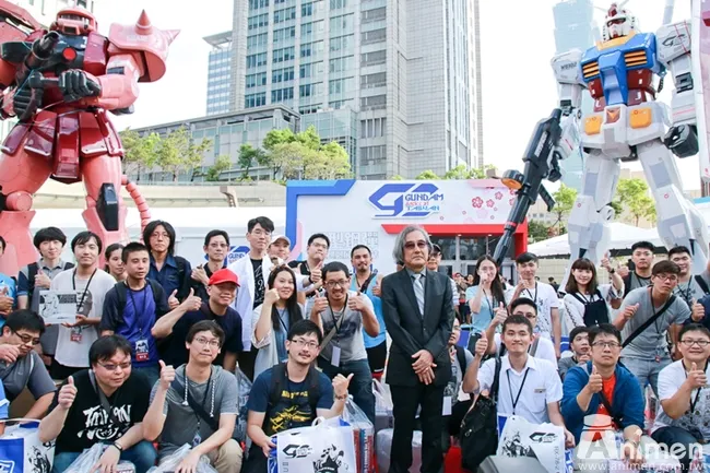 【现场直击】巨型钢弹＆萨克现身台北！钢弹展【GUNDAM docks at TAIWAN】限期登场