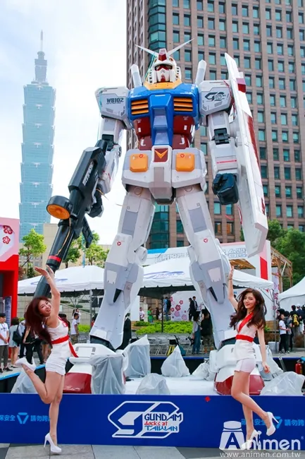 【现场直击】巨型钢弹＆萨克现身台北！钢弹展【GUNDAM docks at TAIWAN】限期登场