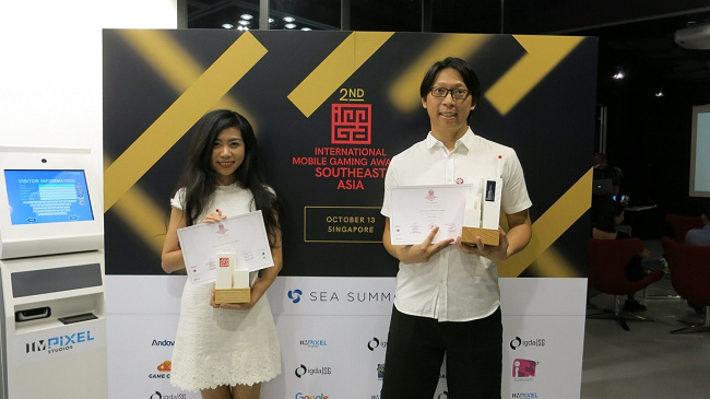 MIT独立游戏团队 远征新加坡GameStart 2017 台湾独立团队获奖： IMGA SEA最佳美术奖、最具意义游戏