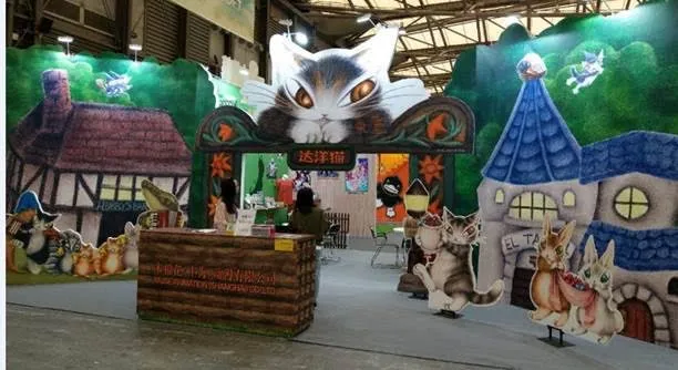 木棉花的日系IP盛宴：达洋猫、伊藤润二、猎人、魔导少年、进击的巨人—第11届上海国际品牌授权展-绝对领域