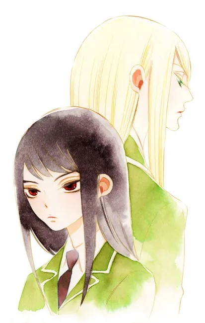 中村明日美子首部长篇百合漫画《メジロバナの咲く》正式展开连载,描写寄宿学校少女之间的故事