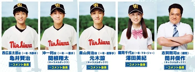 《王牌投手 振臂高挥》真人舞台剧,西铭骏等22位演员定装照一次公开!