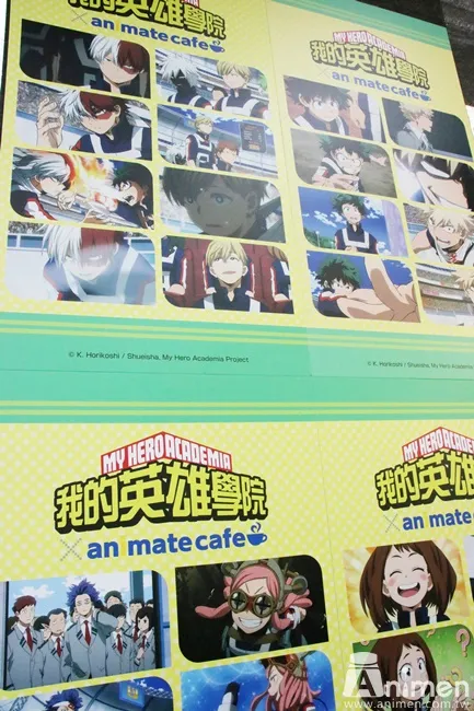 【现场直击】超级英雄又来啦！！《我的英雄学院 × animate cafe》再次开张，穿好战斗服准备畅饮一番吧💪