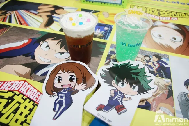【现场直击】超级英雄又来啦！！《我的英雄学院 × animate cafe》再次开张，穿好战斗服准备畅饮一番吧💪