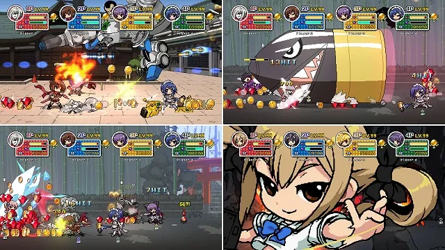 横向动作游戏《魅影破坏者: 战斗乐园 Over Driv》确定移植至Switch平台,DLC角色将直接开放使用!