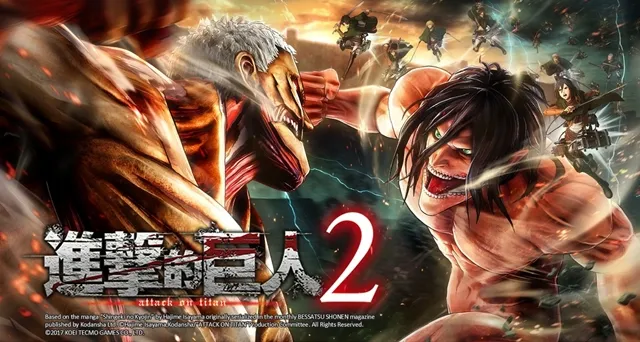 动作游戏《进击的巨人2》将在2018年3月份全面上市，动作场面宣传影像抢先曝光！-绝对领域