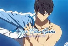 锐利的目光看起来超帅气♥《Free!》全新绘制周边企划「Clear Blue Series」第二弹开放预购中！-绝对领域