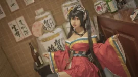 《碧蓝航线》大凤cosplay-绝对领域