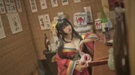《碧蓝航线》大凤cosplay-绝对领域