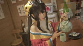 《碧蓝航线》大凤cosplay-绝对领域