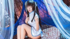 铃白cosplay-绝对领域