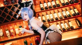 《从零开始的异世界生活》蕾姆cosplay-绝对领域
