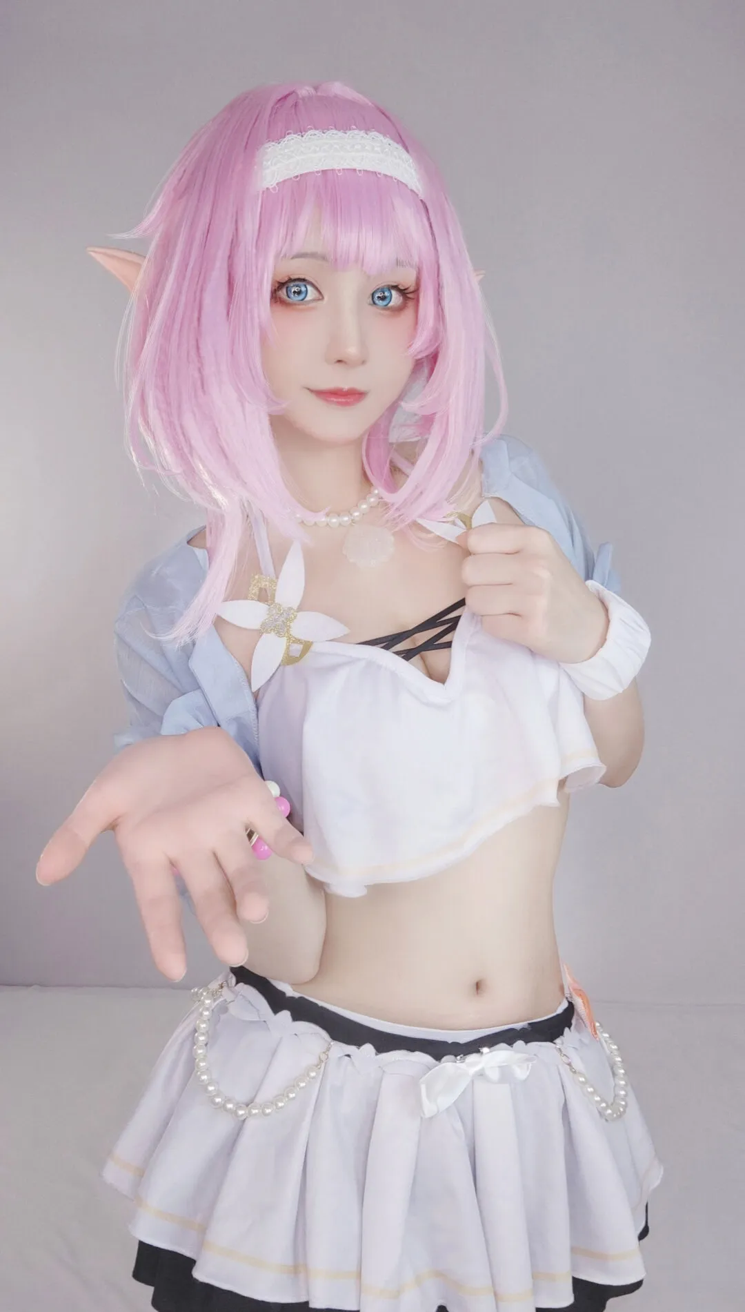 《崩坏3》 爱莉希雅cosplay-绝对领域