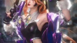 lol英雄联盟幻灵战队女枪cos-绝对领域
