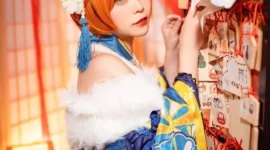 《LoveLive!》 ​星空凛正月和服觉醒 cosplay-绝对领域