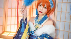 《LoveLive!》 ​星空凛正月和服觉醒 cosplay-绝对领域