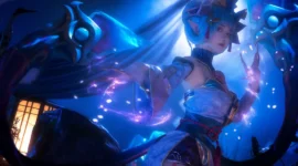 《英雄联盟》 伊芙琳cosplay-绝对领域