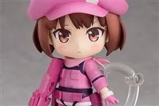 《刀剑神域外传Gun Gale Online》AGI特化型粉红恶魔「莲」黏土人预定12月发售-绝对领域