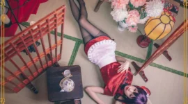 路人女主的养成方法 霞之丘诗羽3cosplay-绝对领域