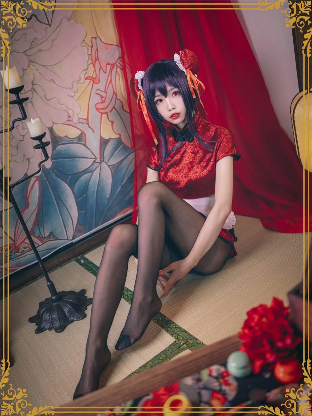 路人女主的养成方法 霞之丘诗羽3cosplay-绝对领域