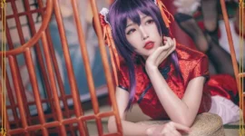 路人女主的养成方法 霞之丘诗羽3cosplay-绝对领域