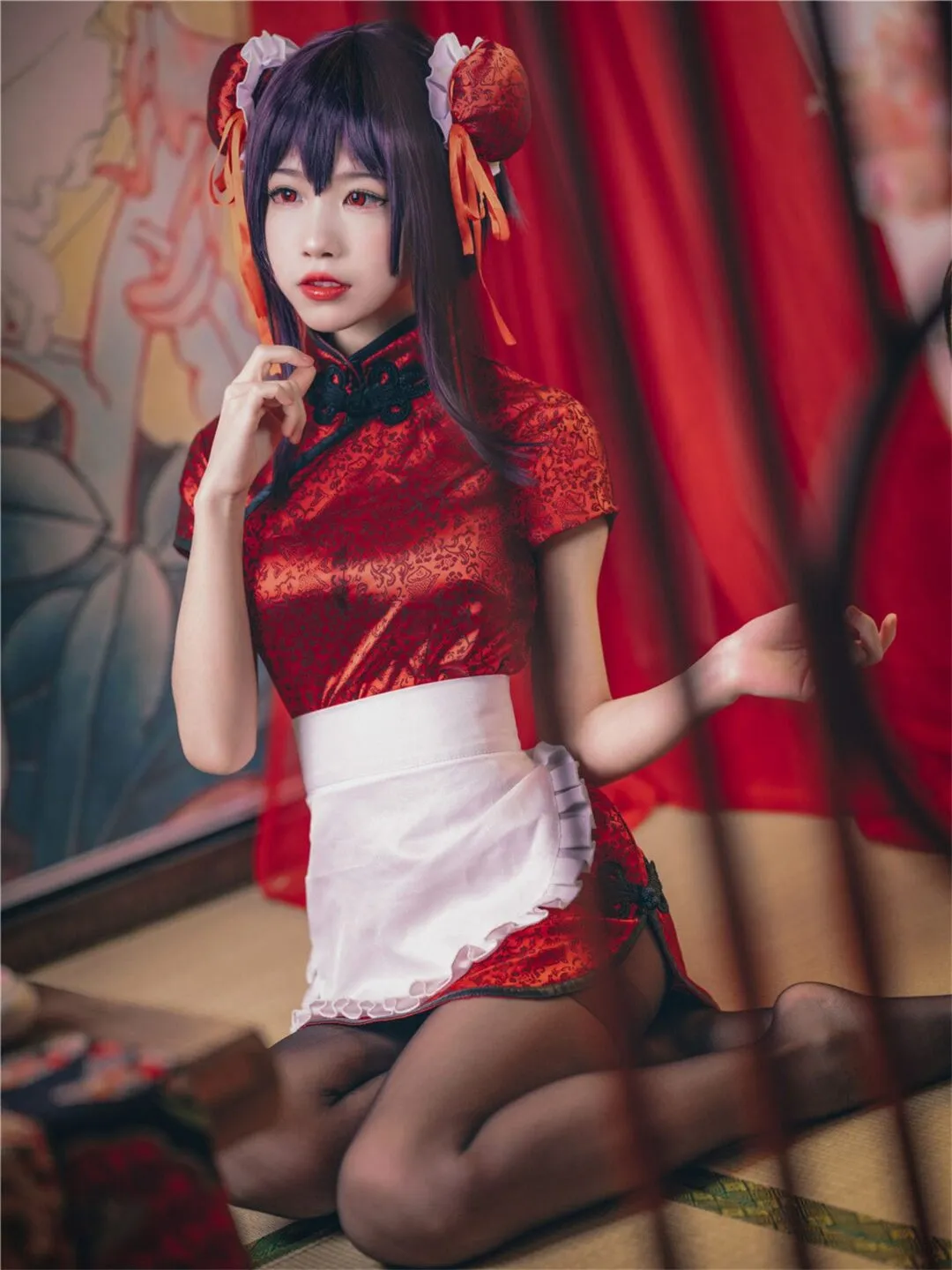 路人女主的养成方法 霞之丘诗羽3cosplay-11