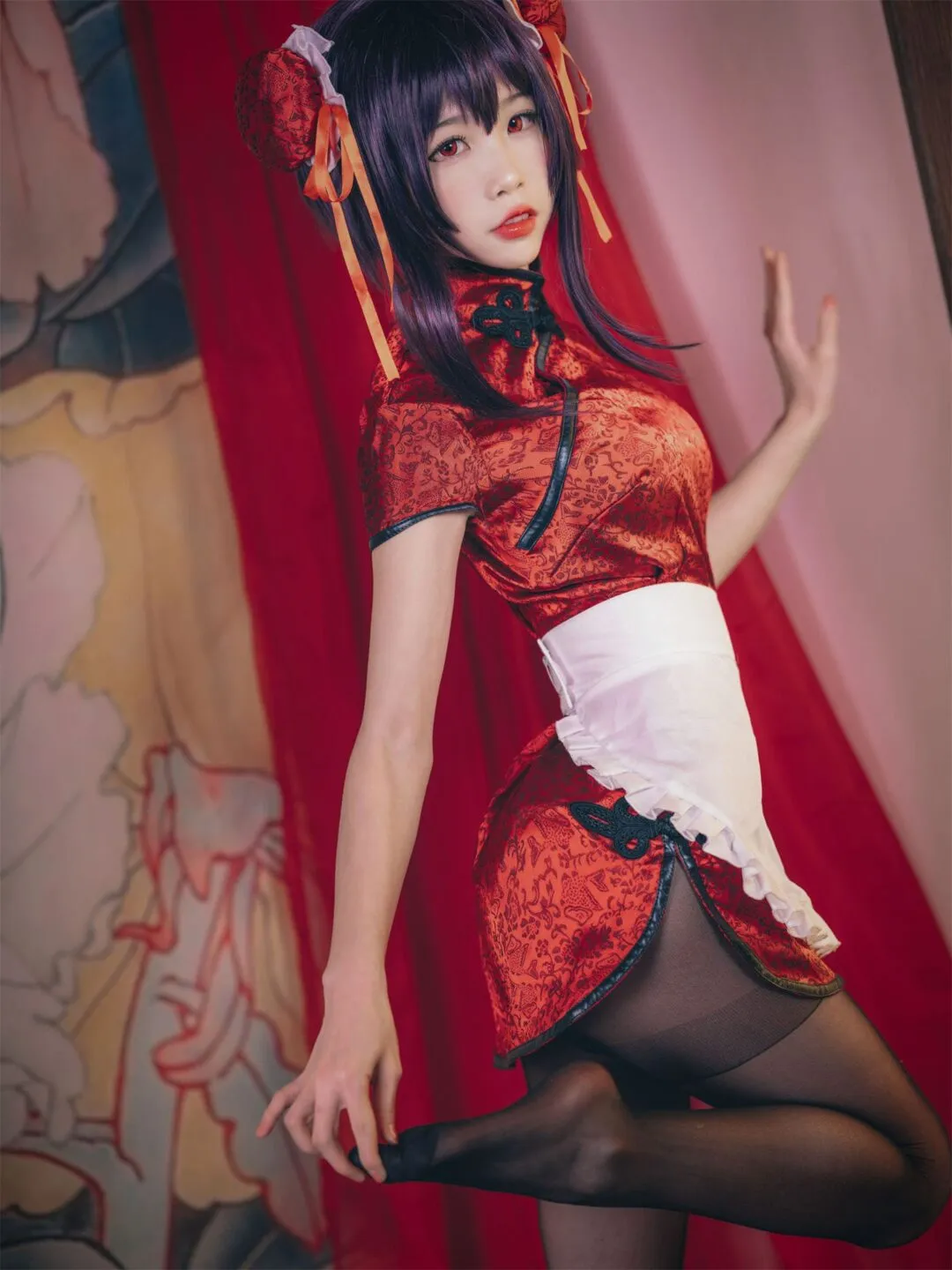 路人女主的养成方法 霞之丘诗羽3cosplay-14