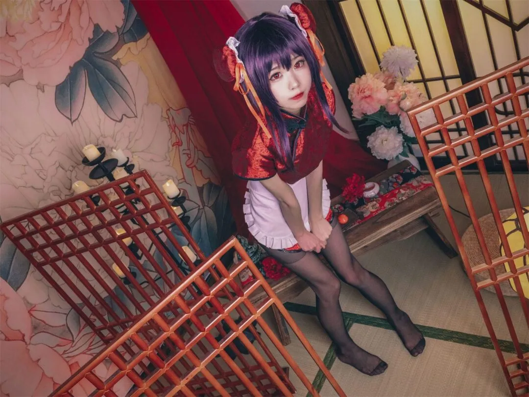路人女主的养成方法 霞之丘诗羽3cosplay-15