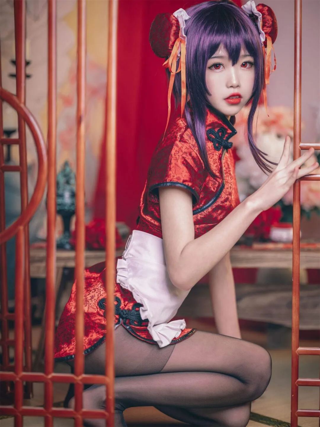 路人女主的养成方法 霞之丘诗羽3cosplay-18